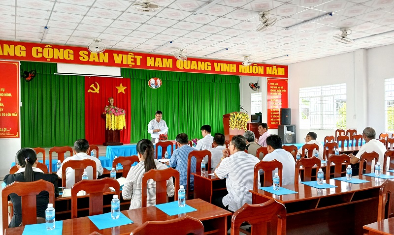 Hội Nông dân xã Tân Hòa sơ kết công tác Hội và phong trào nông dân 7 tháng đầu năm 2026