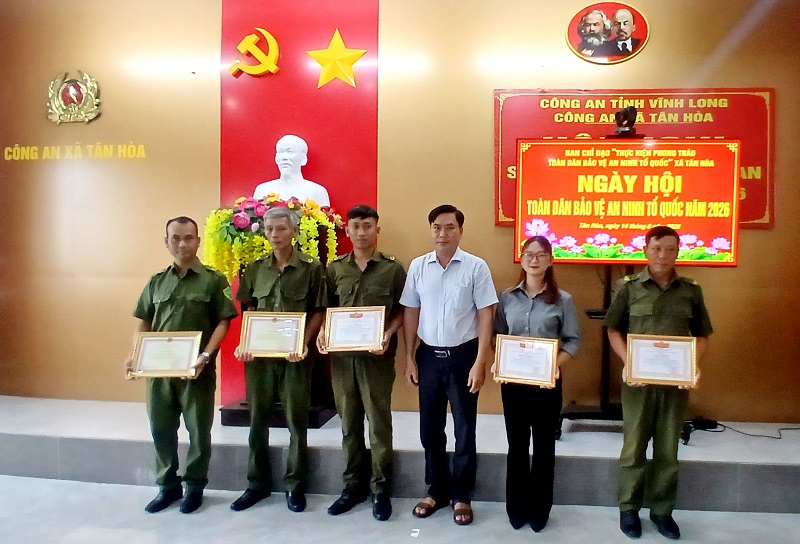 Tân Hòa: Tổ chức “Ngày hội Toàn dân bảo vệ an ninh Tổ quốc” năm 2026