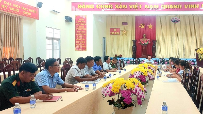 Tân Hòa: Tham dự Hội nghị triển khai, phổ biến các luật, nghị quyết được Quốc hội khóa XVI thông qua tại Kỳ họp lần thứ Nhất