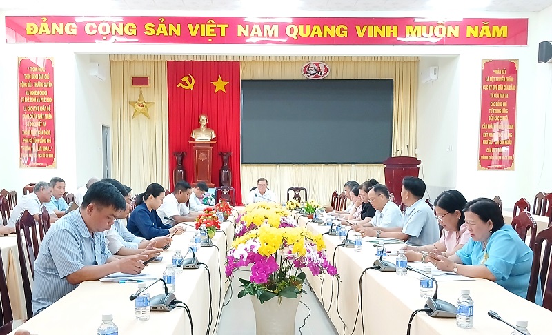 Tân Hòa: Tham dự Hội nghị Báo cáo viên Trung ương tháng 9 năm 2026