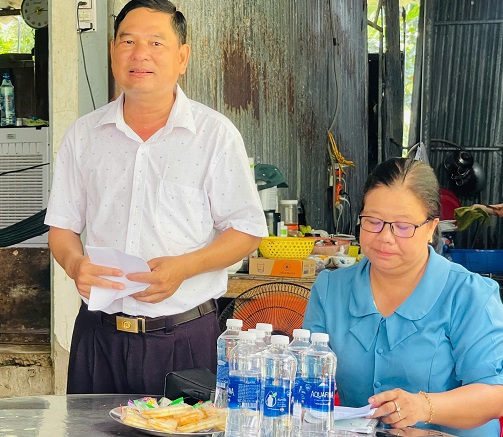 Xã Tân Hoà: Họp dân lấy ý kiến xây dựng cầu giao thông nông thôn tại xã Tân Hoà