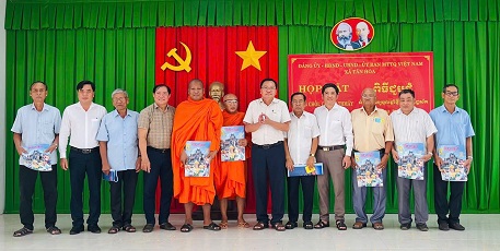 Xã Tân Hoà: Họp mặt mừng Chôl Chnam Thmây năm 2026 của đồng bào Khmer

