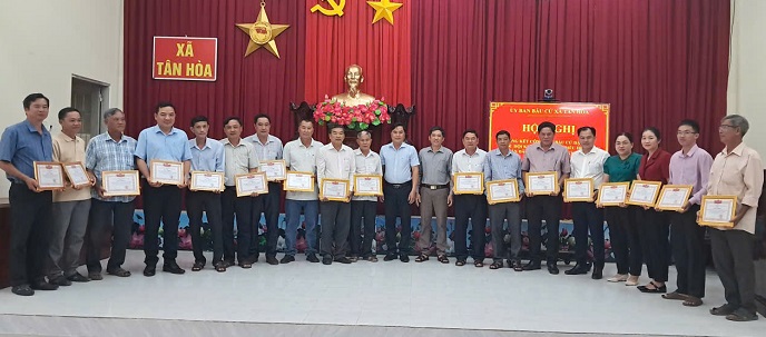 Tân Hoà: Tổng kết công tác bầu cử Đại biểu Quốc hội khóa XVI và Đại biểu HĐND các cấp, nhiệm kỳ 2026 - 2031